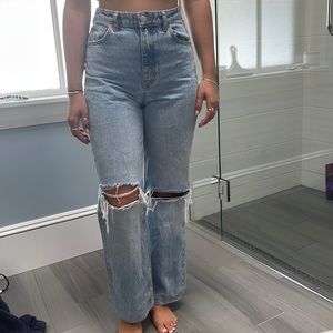 Zara Wide Leg Jean
